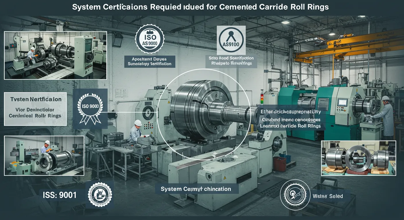 سیمنٹ کاربائڈ رول بجنے کے لئے سسٹم سرٹیفیکیشن کی ضرورت ہے؟